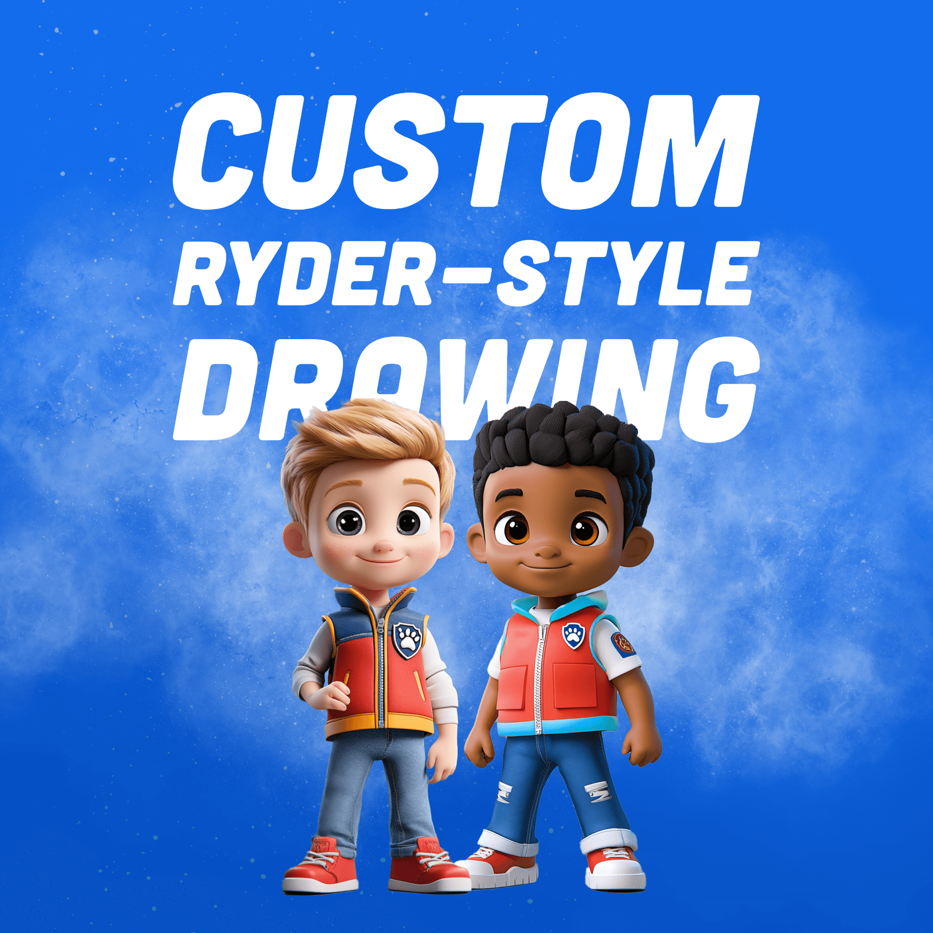🎨 Custom Ryder-Style Illustration